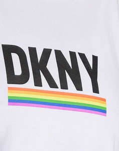 DKNY DP3T9659 LOGO BLUZA CU MANECA SCURTA DKNY