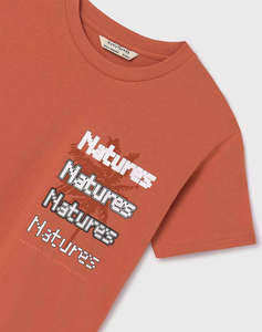 MAYORAL Bluza cu maneca scurta nature