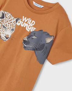 MAYORAL Bluza cu maneca cu maneca scurta wild jungle