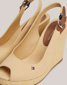 TOMMY HILFIGER ICONIC ELENA SLING BACK WEDGE