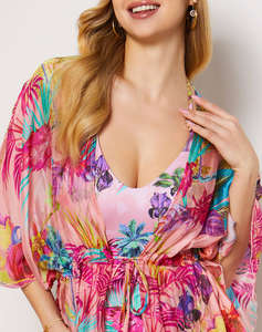 GUESS ERYN LONG KIMONO ROCHIE DE DAMA