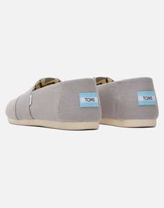 TOMS DRZ GRY RECYC COT WM ALPR ESP