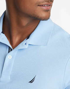 NAUTICA BLUZA POLO SOLID ANCHOR DECK C/O