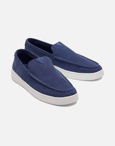 TOMS CDT BLUE SUEDE MN TRVLLI DRCAS