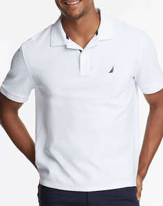 NAUTICA BLUZA POLO SOLID ANCHOR DECK C/O