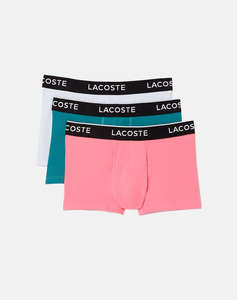 LACOSTE SET 3 LENJERIE INTIMA TRUNK PACK 3 TRUNKS