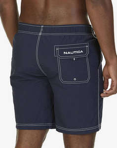 NAUTICA COSTUM DE BAIE Anchor Full Elastic Solid Trunk