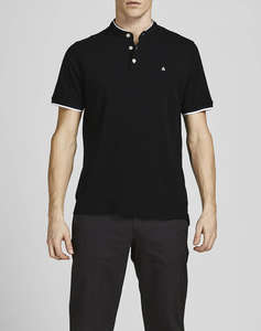 JACK&JONES JJEPAULOS MAO POLO SS NOOS