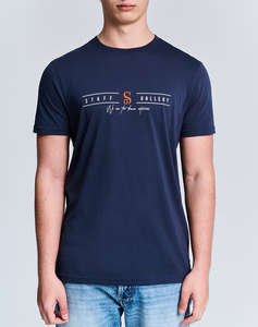 STAFF Man T-Shirt Short Sleeve 100% Co