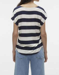 VERO MODA VMKAISA S/S V-NECK T-SHIRT JRS BTQ