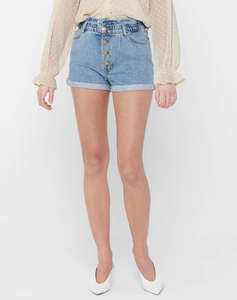 ONLY ONLCUBA PAPERBAG DNM SHORTS NOOS