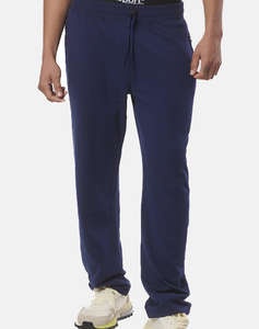 BODY ACTION MENS ESSENTIAL STRAIGHT SWEATPANTS W/ZIPPERS