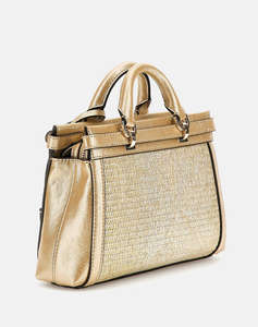 GUESS SESTRI MINI SATCHEL GEANTA DE DAMA (Dimensiuni: 24 x 16 x 7 cm)