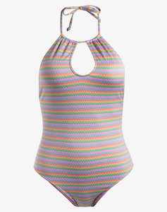 ROXY WAVY STRIPE ONE PIECE COSTUM DE BAIE DE DAMA