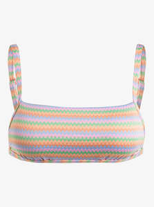 ROXY WAVY STRIPE BRALETTE COSTUM DE BAIE DE DAMA