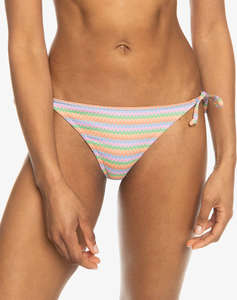 ROXY WAVY STRIPE CHEEKY TIE SIDE COSTUM DE BAIE DE DAMA