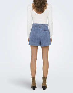 ONLY ONLJENNA HW BELTED DNM SHORT QYT