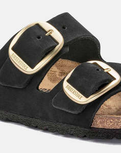 BIRKENSTOCK BS CLASSIC ARIZONA BIG BUCKLE LENB BLACK (GOLD) 35 - 43 NARROW SEASONAL INCALTAMINTE DE DAMA