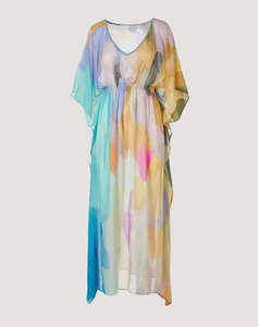 AMOR COLORFUL LONG DRESS IT43398