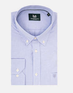 THE BOSTONIANS CAMASA CHESTER POPLIN REGULAR FIT MiniCheck POPLIN Button-down Regular Fit