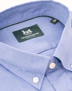 THE BOSTONIANS CAMASA FIL A FIL REGULAR FIT Plain FIL A FIL Button-down Regular Fit