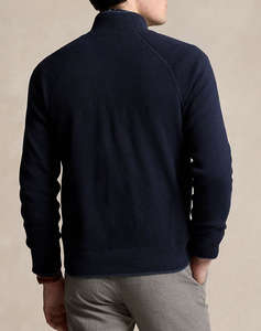 RALPH LAUREN LSTXTBLKFZ-LONG SLEEVE-FULL ZIP