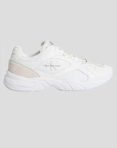 CALVIN KLEIN RETRO TENNIS LOW LACEUP MTL