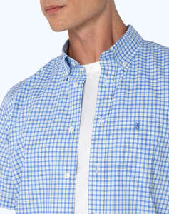 THE BOSTONIANS CAMASA CHESTER POPLIN REGULAR FIT MiniCheck POPLIN Button-down Regular Fit