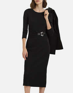 LAUREN RALPH LAUREN MADILYN-LONG SLEEVE-DAY DRESS