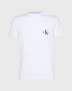 CALVIN KLEIN CORE MONOGRAM POCKET SLIM TEE