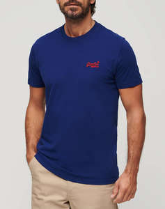 SUPERDRY D1 OVIN ESSENTIAL LOGO EMB TEE BLUZA DE BARBATI