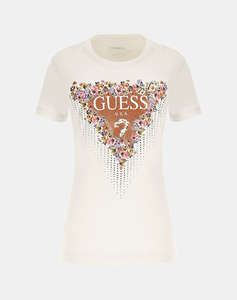 GUESS SS CN BOUQUET TRIANGLE TEE BLUZA DE DAMA