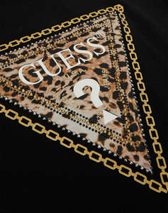 GUESS SS CN TRIANGLE LEO TEE BLUZA DE DAMA