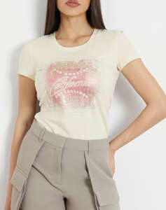 GUESS SS CN G LOGO TEE BLUZA DE DAMA