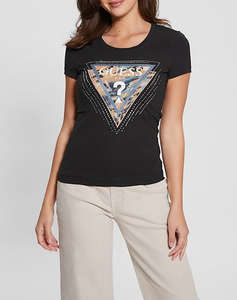 GUESS SS CN LEO TRIANGLE TEE BLUZA DE DAMA