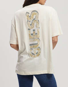 GUESS SS CN PAISLEY LOGO TEE BLUZA DE DAMA