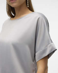 VERO MODA VMMERLE 2/4 O-NECK TOP WVN GA NOOS