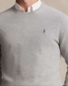 RALPH LAUREN LSTXTCNPP-LONG SLEEVE-PULLOVER