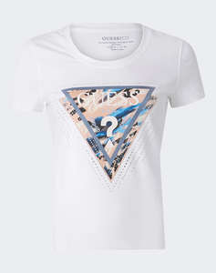 GUESS SS CN LEO TRIANGLE TEE BLUZA DE DAMA