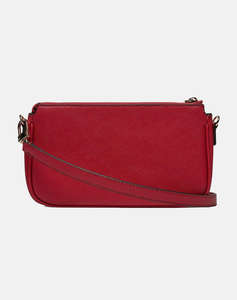 GUESS NOELLE DBL POUCH CROSSBODY GEANTA DE DAMA (Dimensiuni: 24 x 13 x 5 cm.)