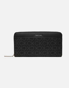 CALVIN KLEIN CK MUST LG ZIP AROUND_MONO (Dimensiuni: 19 x 9.5 cm.)