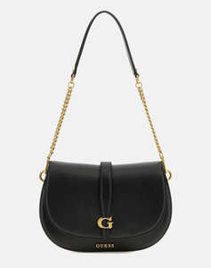 GUESS KUBA TRI CMPT FLAP SHLDR BAG GEANTA DE DAMA (Dimensiuni: 27 x 17 x 7 cm)