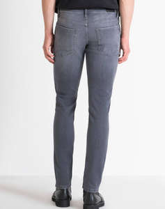 ANTONY MORATO MMDT00241FA750528W01893 MIN OF 10 JEANS OZZY TAPERED FIT IN POWER STRETCH GREY DENIM PANTALONI