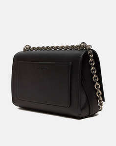 CALVIN KLEIN SCULPTED EW FLAP W/CHAIN25 MONO (Dimensiuni: 25 x 16 x 6.5 cm.)