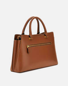 GUESS KUBA TRI COMPARTMENT SATCHEL GEANTA DE DAMA (Dimensiuni: 34 x 10 x 21 cm.)