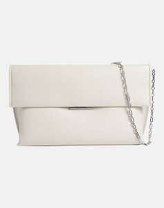 CALVIN KLEIN LINEAR SHOULDER BAG_SM PEBBLE (Dimensiuni: 30 x 19 x 9 cm)