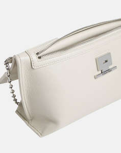 CALVIN KLEIN LINEAR SHOULDER BAG_SM PEBBLE (Dimensiuni: 30 x 19 x 9 cm)