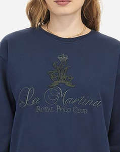 LA MARTINA HANORAC MM WOMAN CREWNECK FLEECE