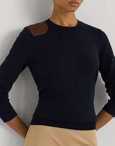 LAUREN RALPH LAUREN SHAVONNE-LONG SLEEVE-PULLOVER