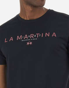 LA MARTINA BLUZA T-SHIRT KM MAN T-SHIRT JERSEY